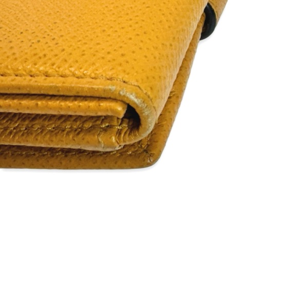 Salvatore Ferragamo Gancini Wallet in Mustard Yellow! - Picture 6 of 15